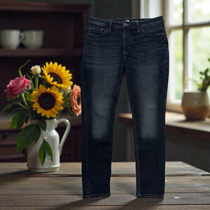 Riders By Lee Mid-Rise Skinny Jeans Womens 16 L BLUE Denim Jeans